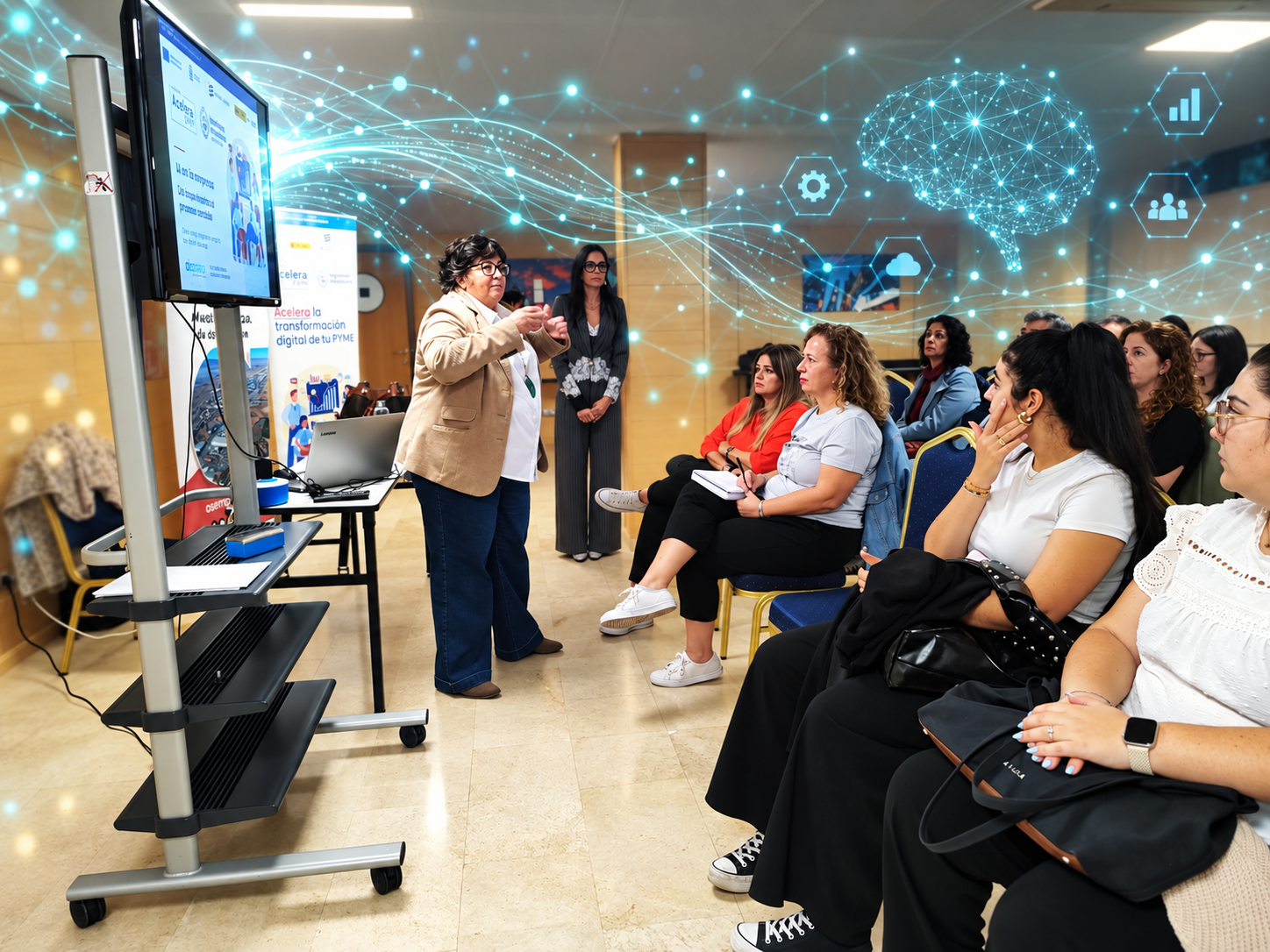GPT-6 e inteligencia artificial aplicada a empresas durante una jornada de formación